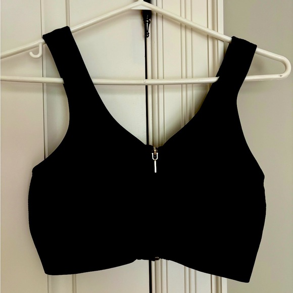 Black zipper bra - Picture 1 of 4